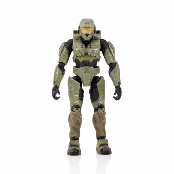 GameStop Jazwares Halo Master Chief vs. The Flood (Vault Edition) 4-in Figure Set
