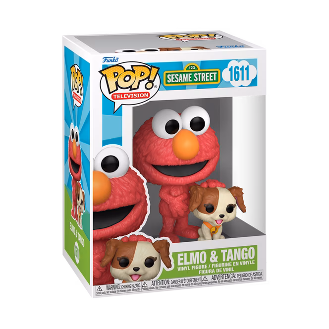 GameStop Funko POP! TV: Sesame Street Elmo and Tango 3.7-in Vinyl Figure