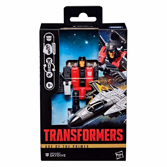 GameStop Hasbro Transformers Age of the Primes Aerialbot Skydive Deluxe Class 5.5-In Action Figure