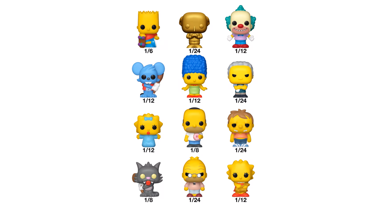 GameStop Funko Bitty POP! The Simpsons Vinyl Figure (Styles May Vary)