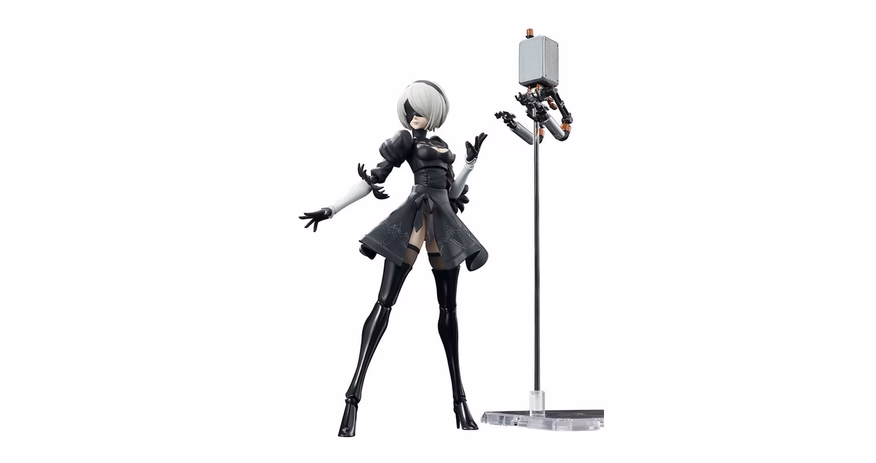 GameStop Tamashii Nations NieR:Automata S.H. Figuarts 2B (Ver1. 1a) Figure