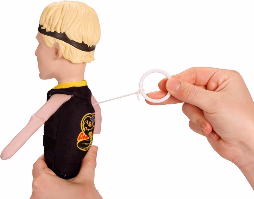 GameStop Shelf Talkers Cobra Kai Johnny Lawrence (English) 12-in Talking Plush