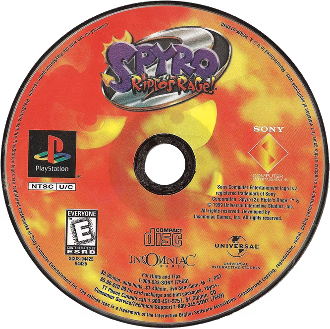 GameStop Spyro 2: Ripto's Rage! - PlayStation