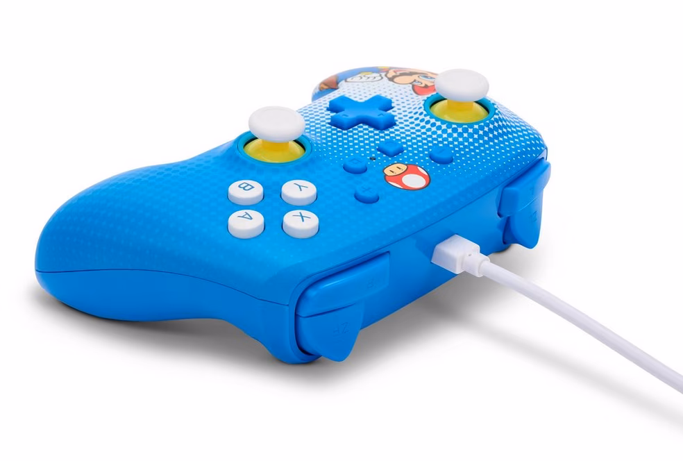 GameStop PowerA Enhanced Wired Controller for Nintendo Switch - Mario Pop Art