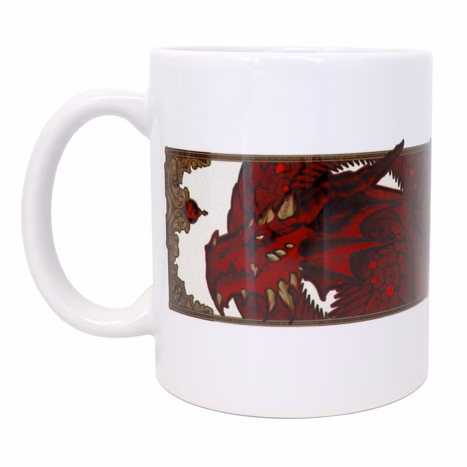 GameStop Dungeons and Dragons Two Dragons 11oz Mug