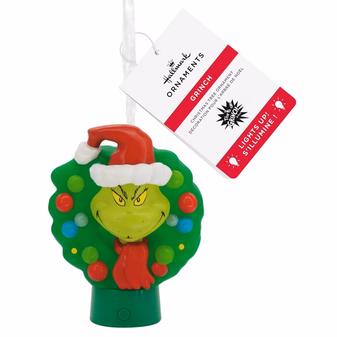 GameStop Hallmark Dr. Seuss's How The Grinch Stole Christmas Lighted Ornament