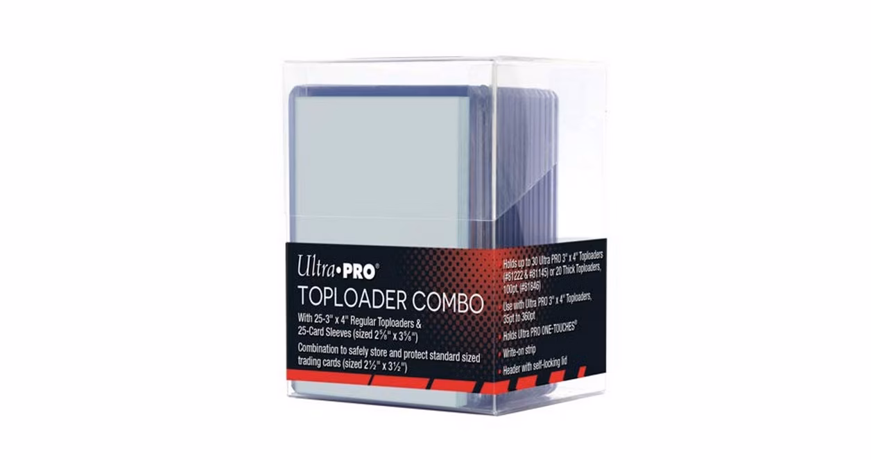 GameStop Ultra Pro Toploaders and Sleeves Combo 25-Count
