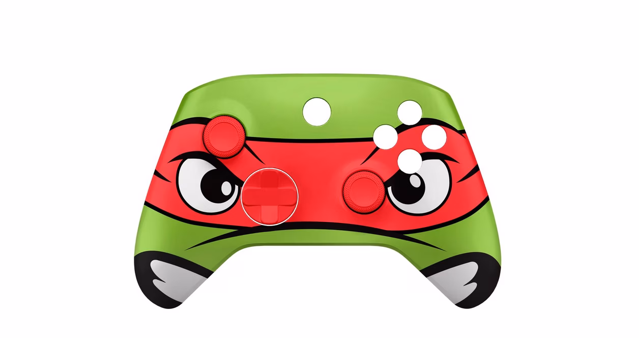 GameStop CANDY CON Teenage Mutant Ninja Turtles Raphael Combo Pack Controller Kit GameStop Exclusive