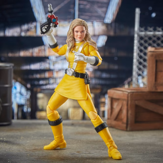 GameStop Hasbro Power Rangers Lightning Collection Lightspeed RPM Yellow Ranger 6-in Action Figure