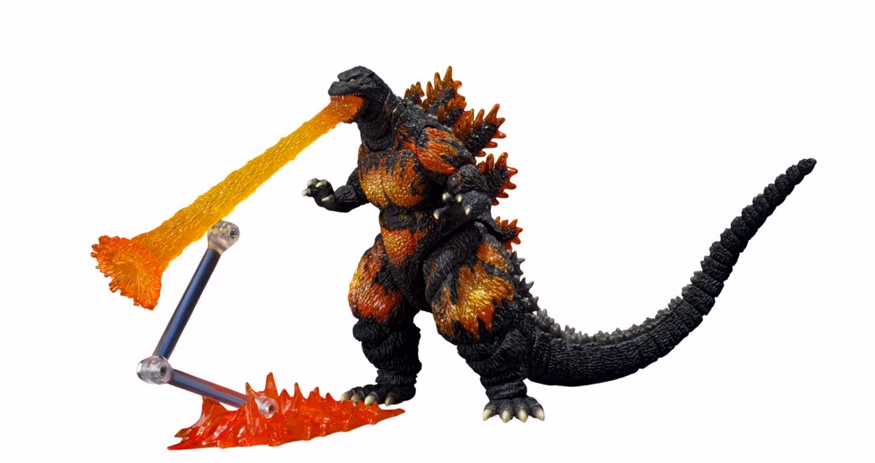 GameStop Tamashii Nations S.H.MonsterArts Godzilla (1995) Godzilla vs. Destoroyah (70th Anniversary Special Ver.) 7.9 Figure