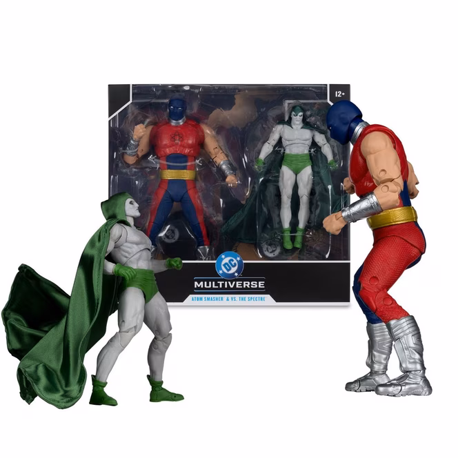 GameStop McFarlane Toys DC Multiverse Megafig Atom Smasher and Spectre 7-in Action Figures 2-Pack