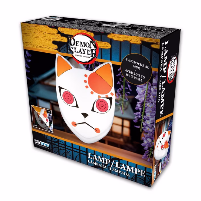 GameStop Demon Slayer: Kimetsu No Yaiba Fox Mask Lamp