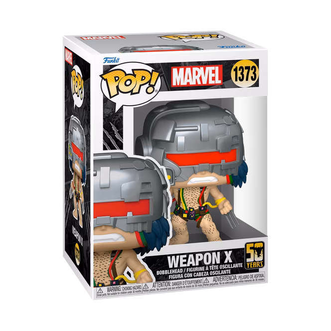 GameStop Funko POP! Marvel: Wolverine 50th – Ultimate Weapon X 3.74-in Vinyl Figure