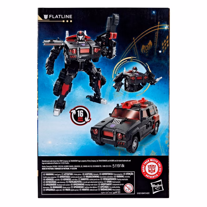 GameStop Hasbro Transformers Generations Age of the Primes Voyager Class Flatline 7-In Action Figure