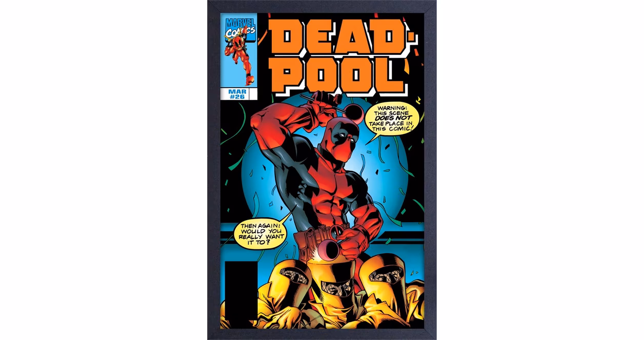 GameStop Deadpool Comic 11-in x 17-in Wall Poster