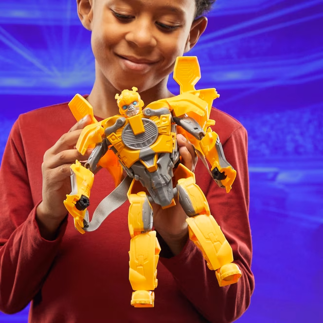 GameStop Hasbro Transformers One Prime Changer Bumblebee Mask and Figure