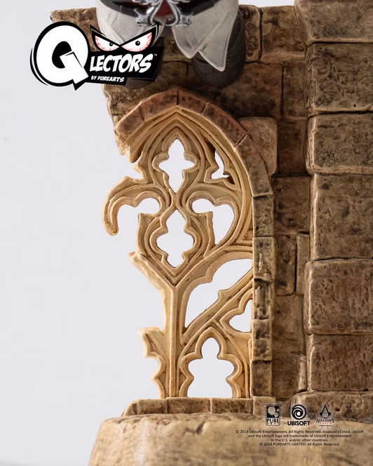 GameStop PureArts Qlectors Assassin's Creed Ezio Leap of Faith 6-in Statue