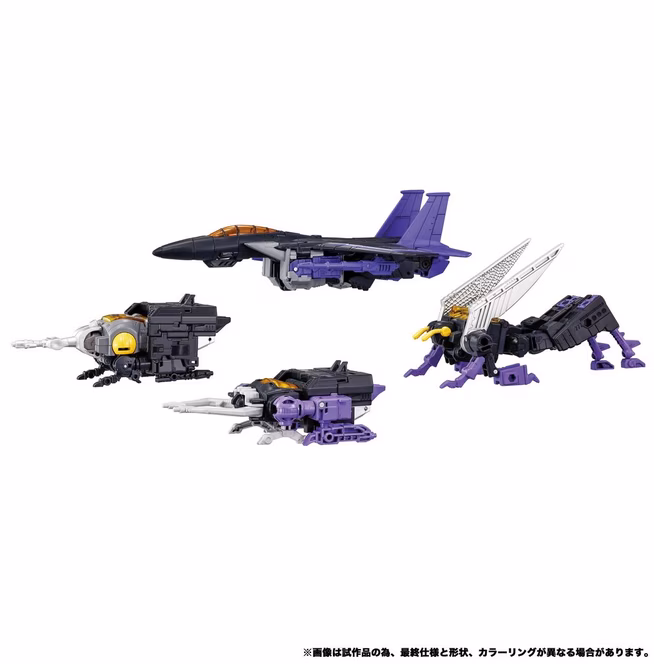GameStop Hasbro Transformers Takara Tomy Dramatic Capture Series Decepticons Part 2 Action Figure Set