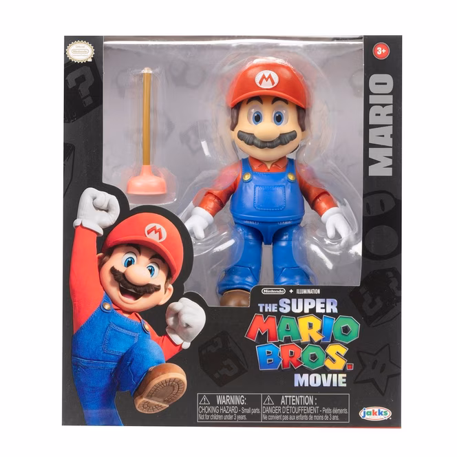 GameStop Jakks Pacific Super Mario Bros. Movie Mario 5-in Action Figure