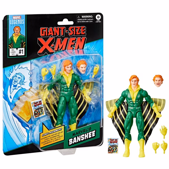 GameStop Hasbro Marvel Legends Giant-Size X-Men Banshee 6-in Action Figure
