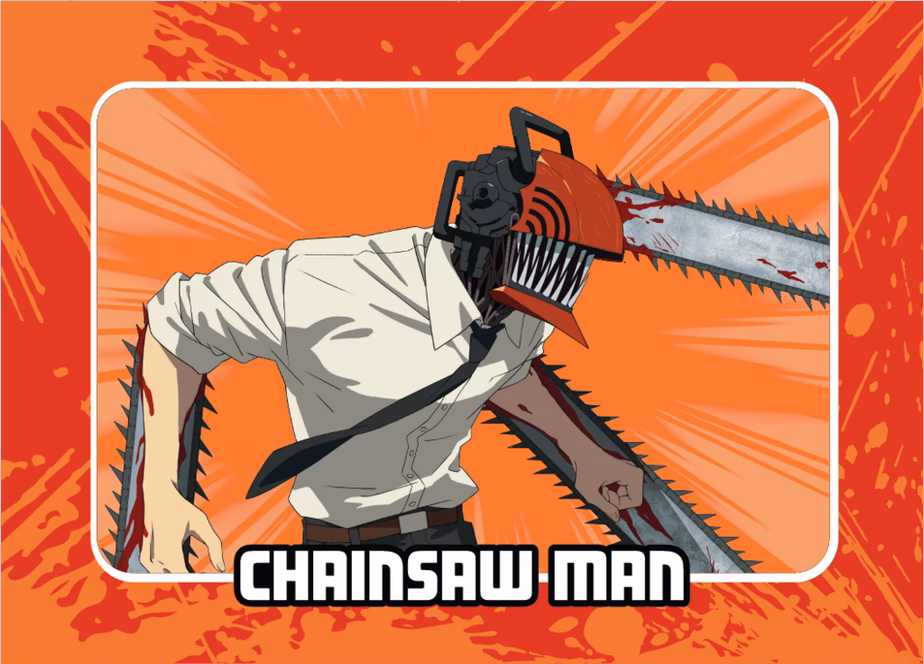 GameStop FiGPiN Chainsaw Man Cybercel Trading Card Foil Pack