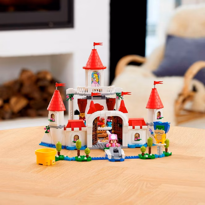 GameStop LEGO Peach's Castle Expansion Set 71408 Toy Building Kit