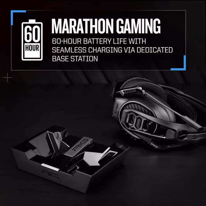 GameStop RIG 800 PRO HS Wireless Headset with Base for PlayStation 4 and PlayStation 5