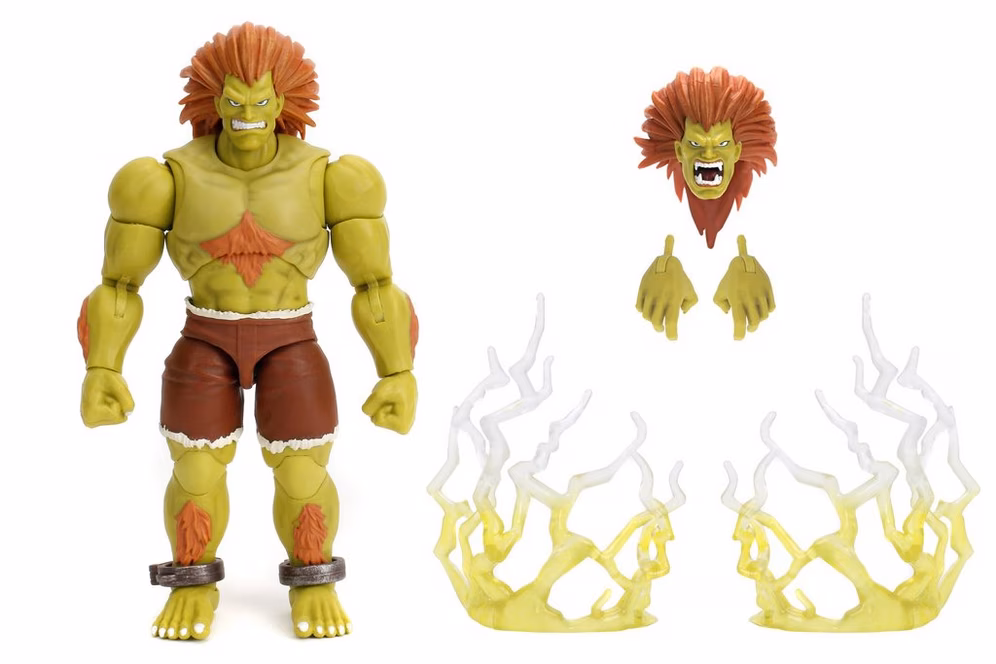 GameStop Ultra Street Fighter II Blanka Scale Deluxe 6-In Action Figure