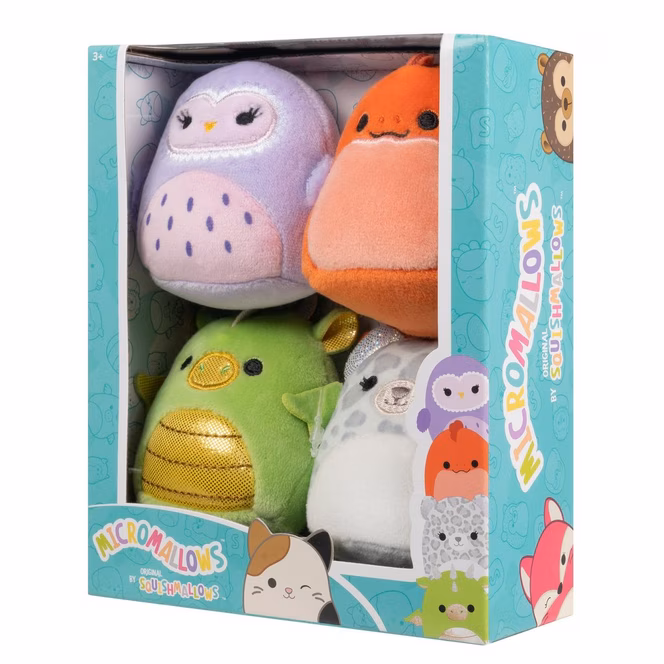 GameStop Squishmallows Original Micromallows 4-Pack GameStop Exclusive