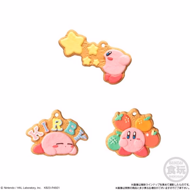 GameStop Bandai Shokugan Kirby and Friends Cookie Charmcot Blind Keychain (Styles May Vary)