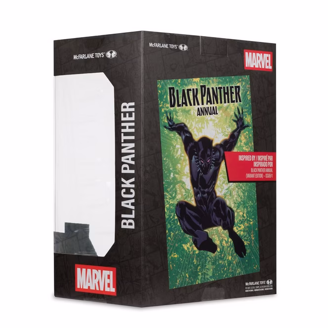 GameStop McFarlane Toys Collection Marvel Comic Black Panther - Black Panther (Issue 1) 1:6th Scale Statue