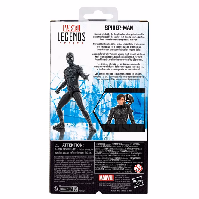 GameStop Hasbro Marvel Legends Series Spider-Man 3 - Spider-Man Angry Suit 6-in Action Figure