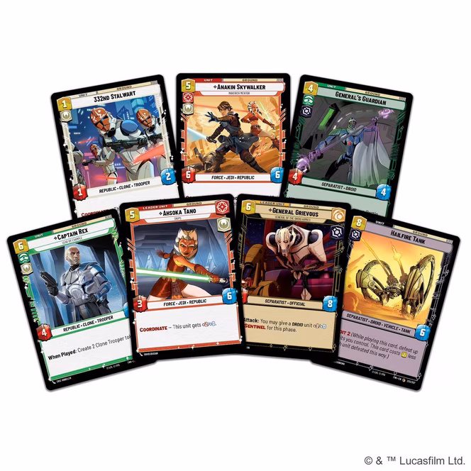 GameStop Star Wars: Unlimited TCG: Twilight of the Republic: Two-Player Starter Deck