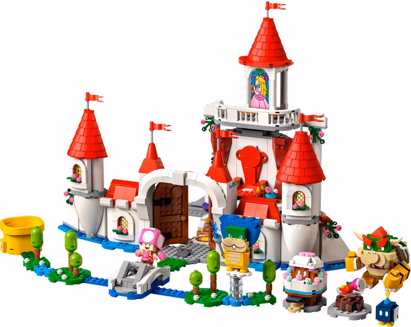 GameStop LEGO Peach's Castle Expansion Set 71408 Toy Building Kit