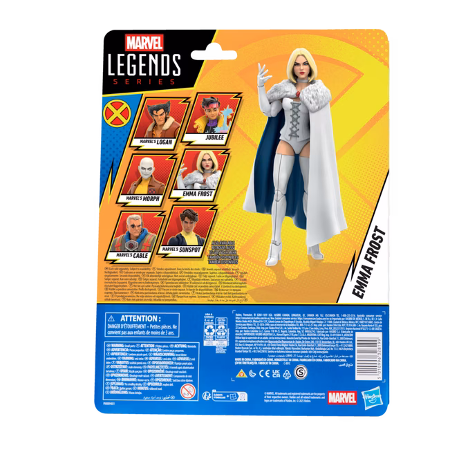 GameStop Hasbro Marvel Legends Series X-Men '97 Emma Frost 6-in Action Figure