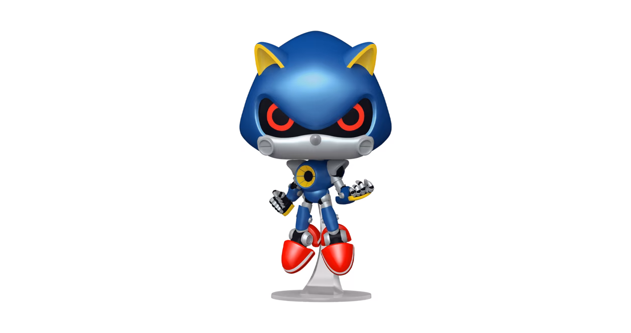 GameStop Funko POP! Games: Sonic the Hedgehog - Metal Sonic 5.1-in Vinyl Figure