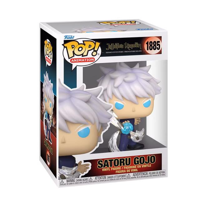 GameStop Funko POP! Animation: Jujutsu Kaisen Satoru Gojo 4.35-in Vinyl Figure