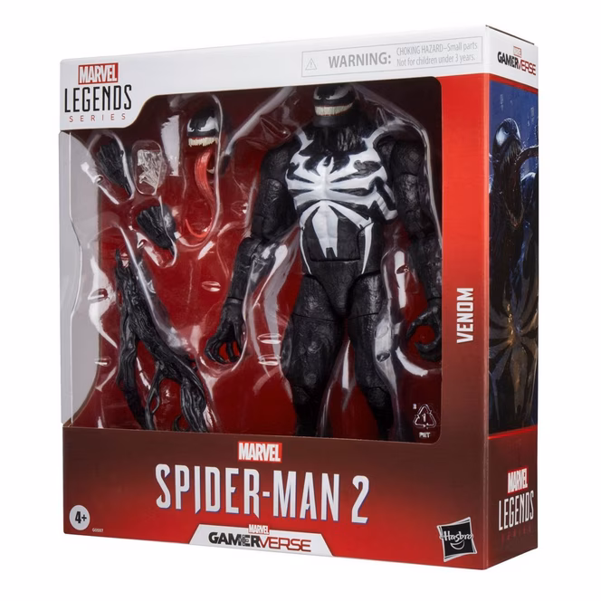 GameStop Hasbro Marvel Legends Series Gamerverse Spider-Man 2 Venom 6-in Action Figure