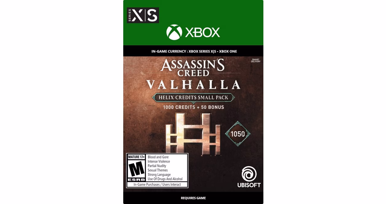 GameStop Assassin's Creed Valhalla Helix Credits Small Pack - Xbox One