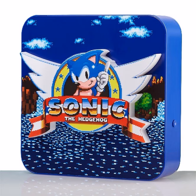 GameStop Numskull Official Sonic the Hedgehog 3D Desk Lamp
