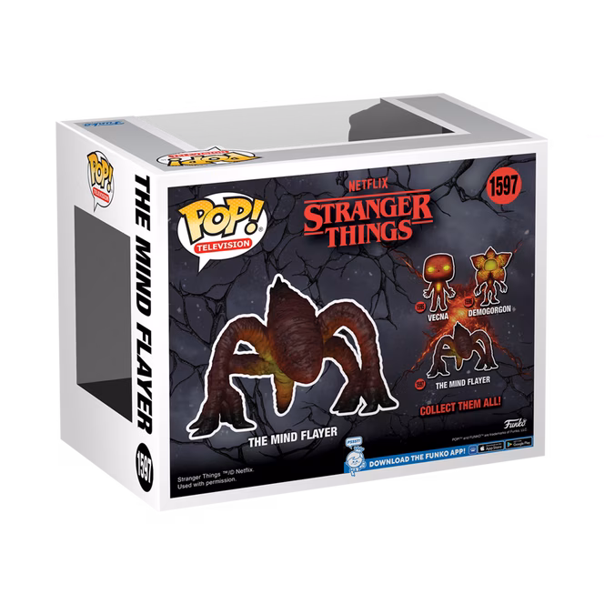 GameStop Funko POP! Super: Stranger Things Rift Mind Flayer 4.65-in Vinyl Figure