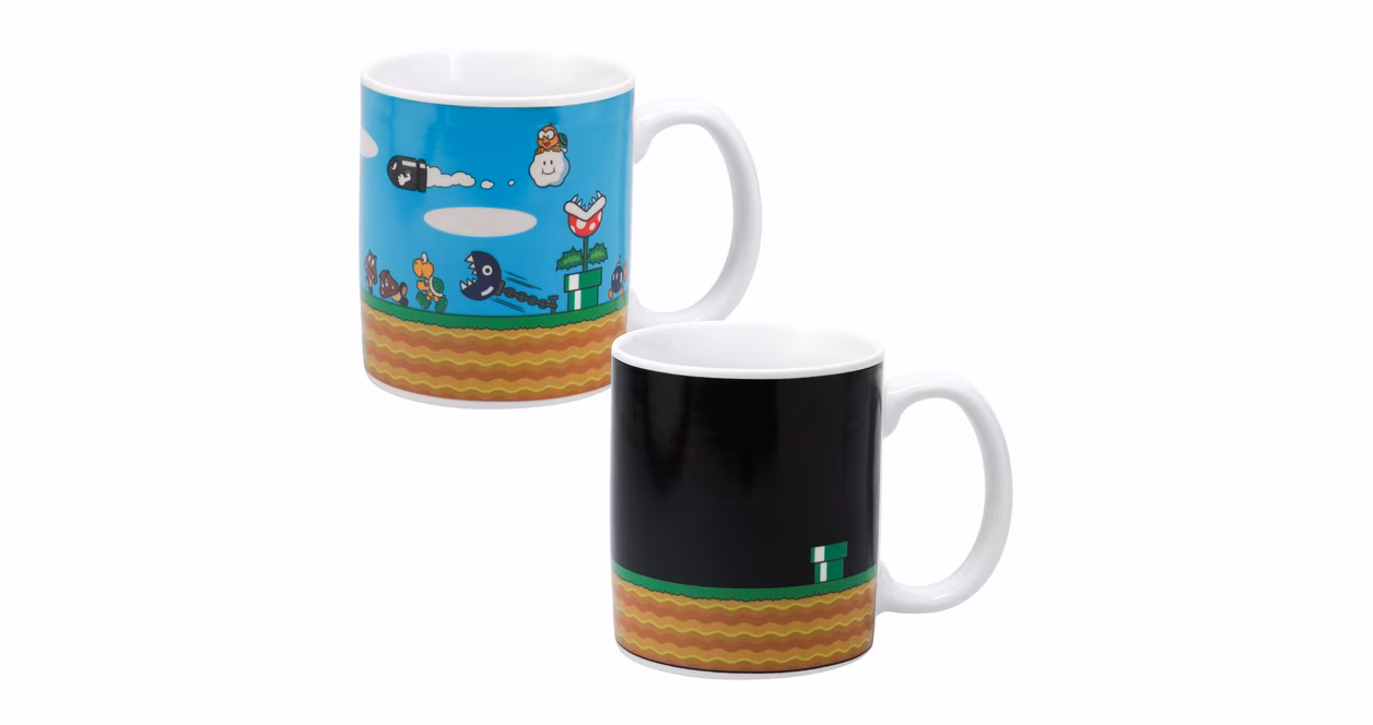 GameStop Super Mario Level Heat Change 10 oz. Mug