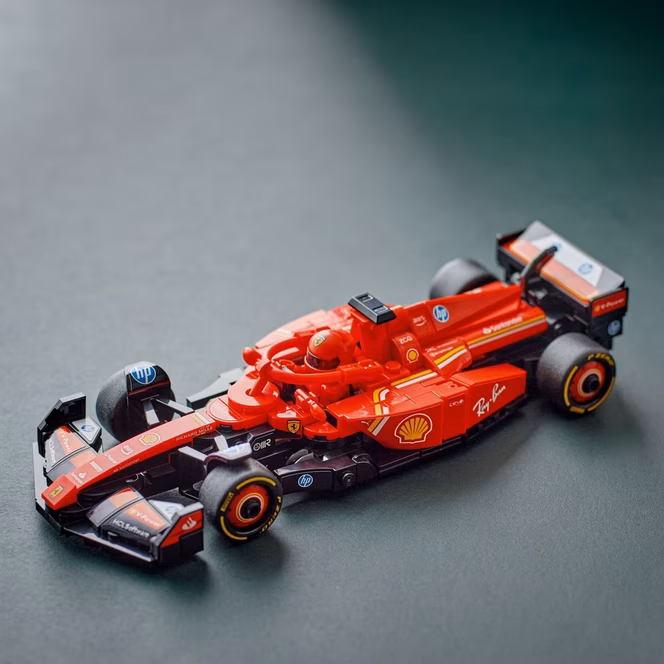 GameStop LEGO Speed Champions Ferrari SF-24 F1 Race Car Building Set 77242