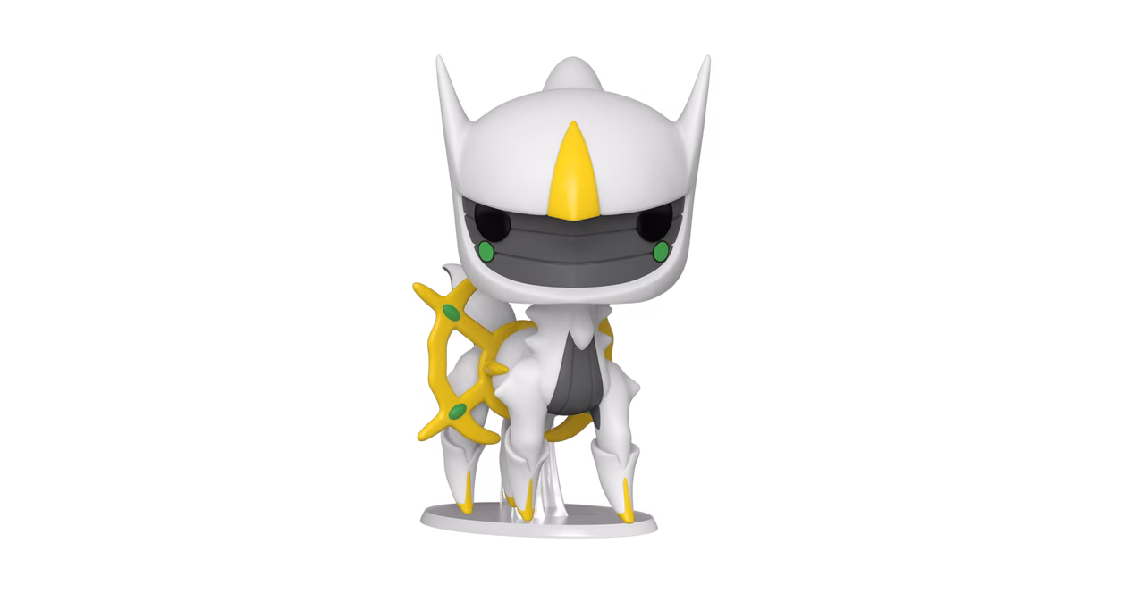 GameStop Funko POP! Jumbo: Pokemon Arceus 10-in Vinyl Figure 2024 San Diego Comic Con Exclusive