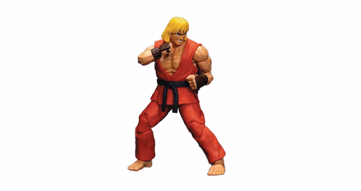 GameStop Jada Toys Street Fighter II Ken 6-in Action Figure