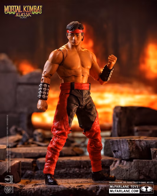 GameStop McFarlane Toys Mortal Kombat Klassic Liu Kang 7-in Scale Figure