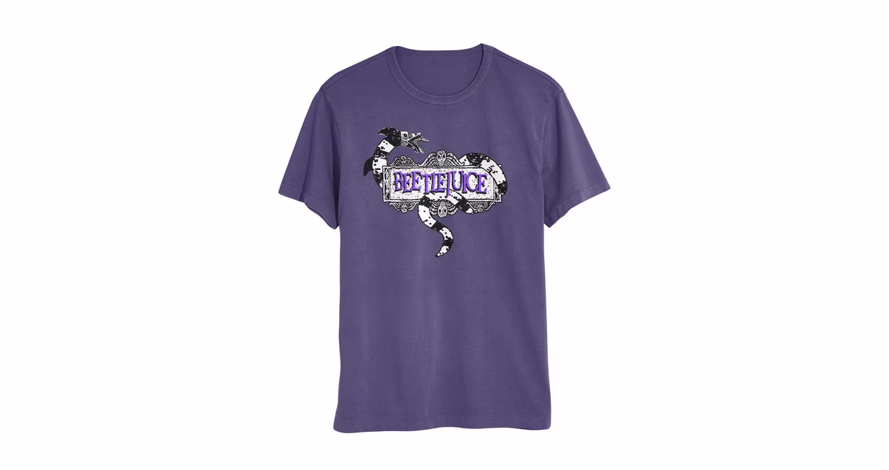 GameStop Beetlejuice The Ghost with The Most Unisex T-Shirt