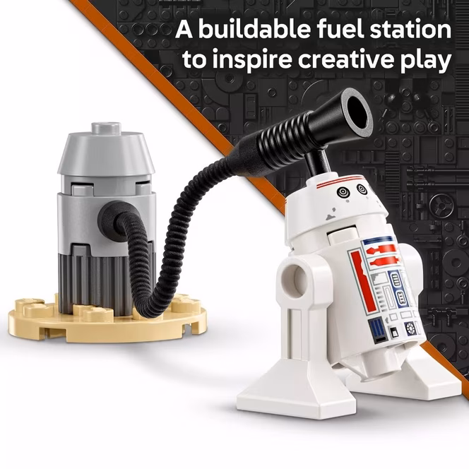 GameStop LEGO Star Wars Mando and Grogu's N-1 Starfighter Building Toy 75410