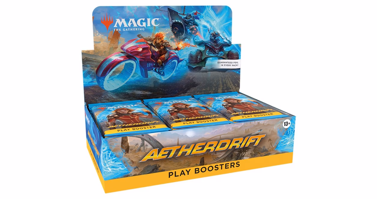 GameStop Magic: The Gathering Aetherdrift Play Booster Box (30 Play Boosters)