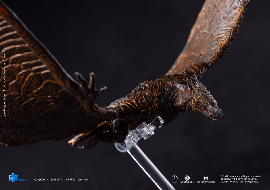 GameStop Hiya Toys Godzilla King of Monsters Exquisite Basic Rodan (Flameborn) 15.75-in  PX Action Figure